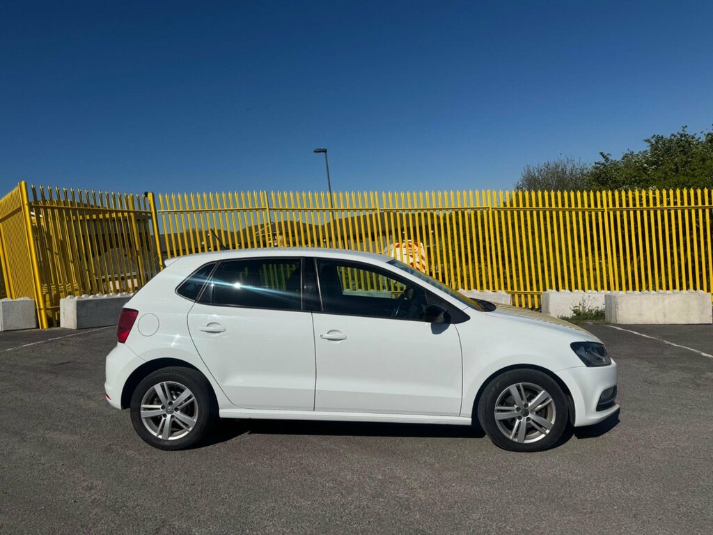 Volkswagen Polo 1.2 Tsi Bluemotion Tech Match Euro 6 Ss NL66RSY White #5