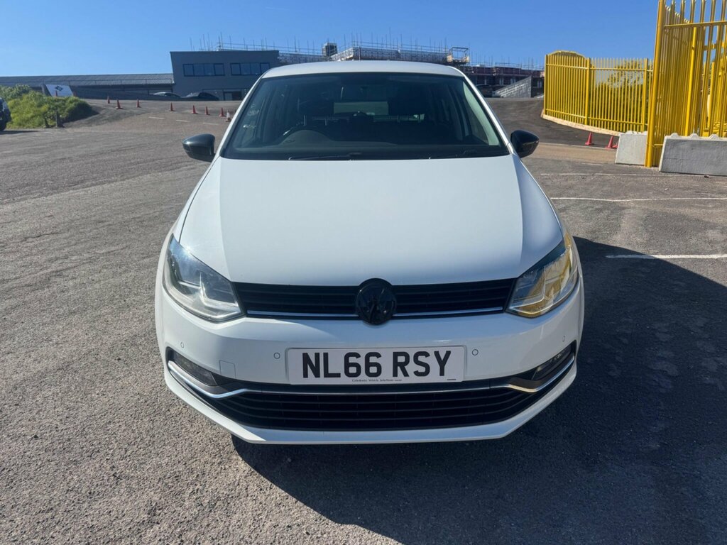 Volkswagen Polo 1.2 Tsi Bluemotion Tech Match Euro 6 Ss NL66RSY White #3