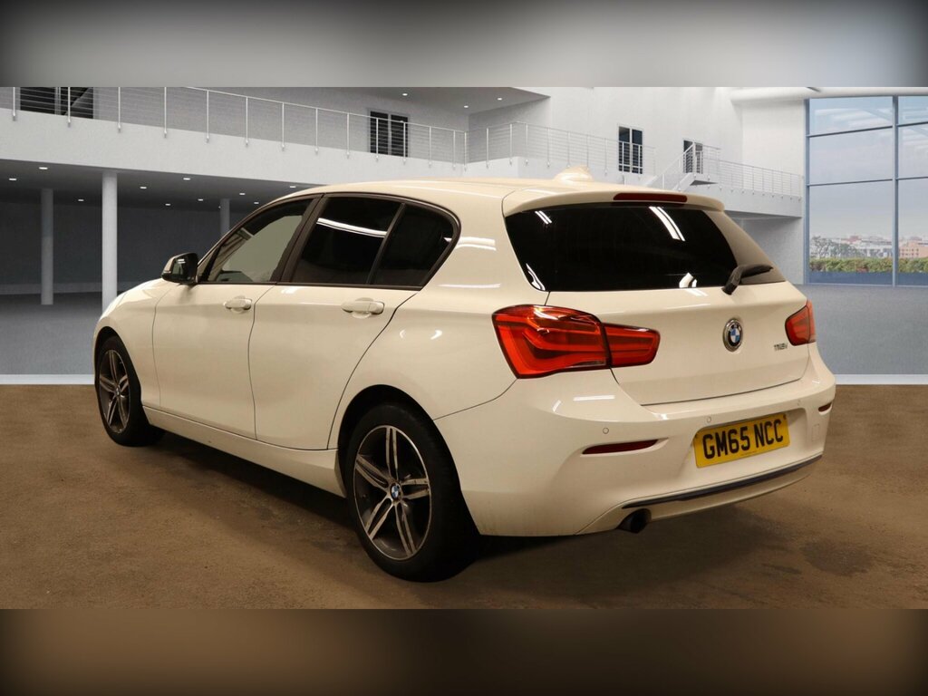 BMW 1 Series 1.5 118I Sport Euro 6 Ss GM65NCC White #2