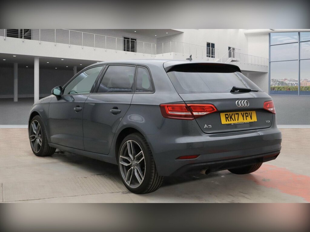 Audi A3 1.6 Tdi Se Technik Sportback Euro 6 Ss RK17YPV Grey #2