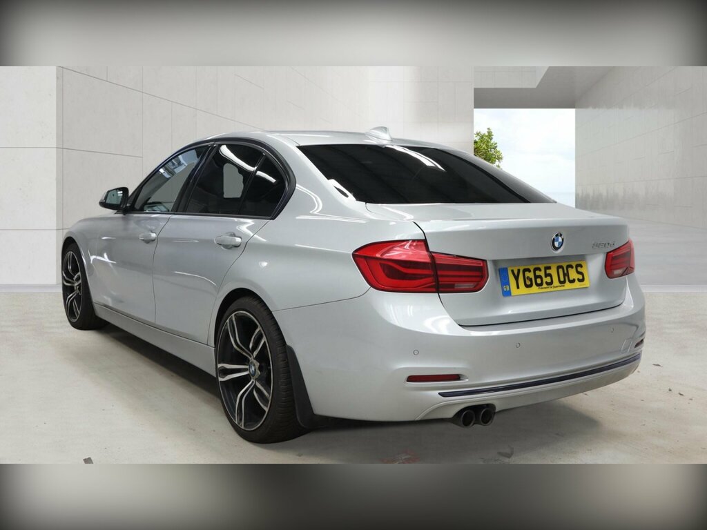 BMW 3 Series 2.0 320D Ed Sport Euro 6 Ss YG65OCS Silver #2