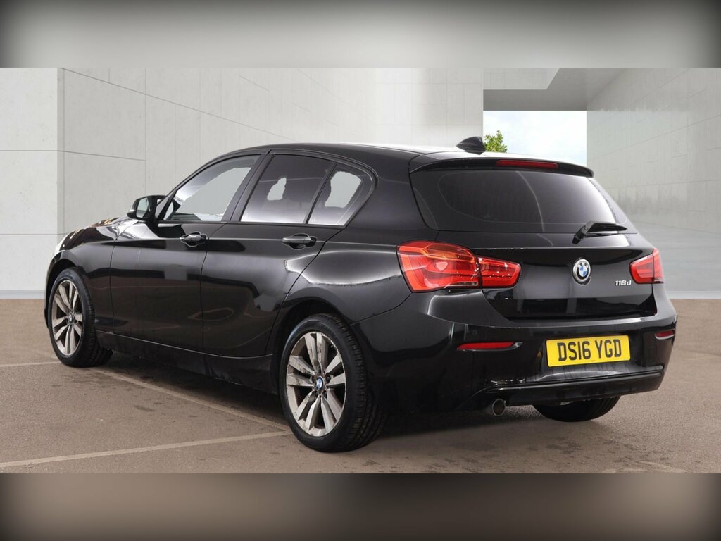 BMW 1 Series 1.5 116D Sport Euro 6 Ss DS16YGD Black #2