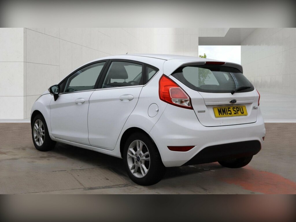Ford Fiesta 1.0T Ecoboost Zetec Euro 6 Ss MM15SPU White #2