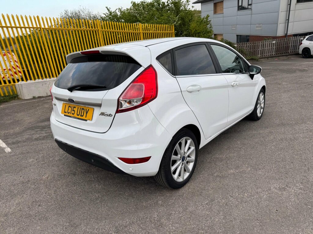 Ford Fiesta 1.0T Ecoboost Titanium Euro 6 Ss LC15UDY White #6