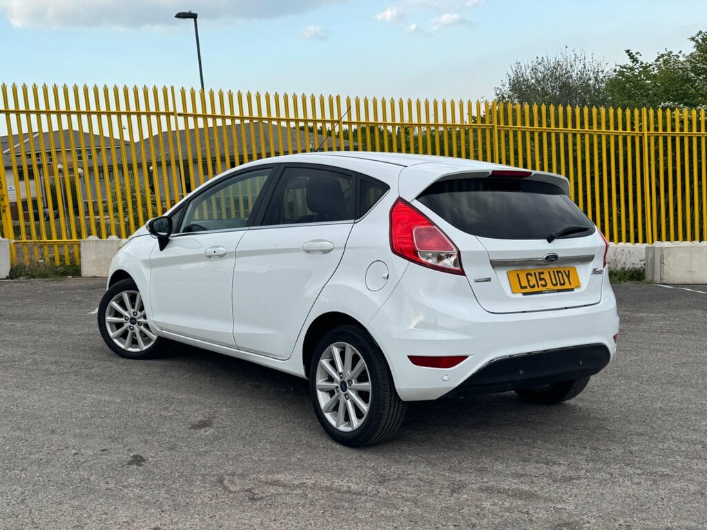 Ford Fiesta 1.0T Ecoboost Titanium Euro 6 Ss LC15UDY White #2