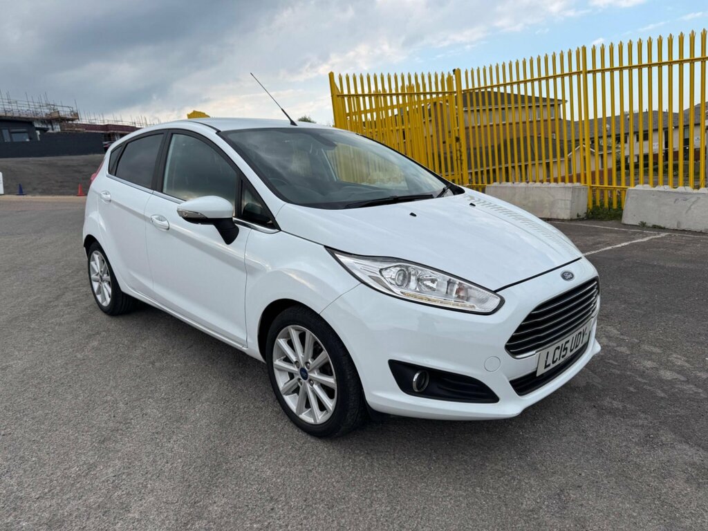 Ford Fiesta 1.0T Ecoboost Titanium Euro 6 Ss LC15UDY White #4