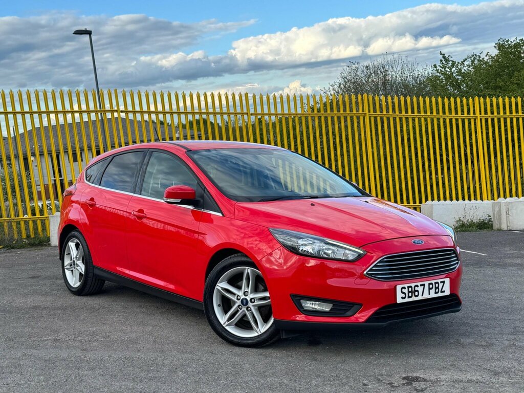 Ford Focus 1.0T Ecoboost Zetec Edition Euro 6 Ss SB67PBZ Red