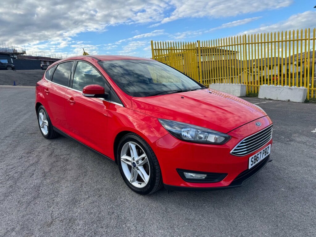 Ford Focus 1.0T Ecoboost Zetec Edition Euro 6 Ss SB67PBZ Red #4