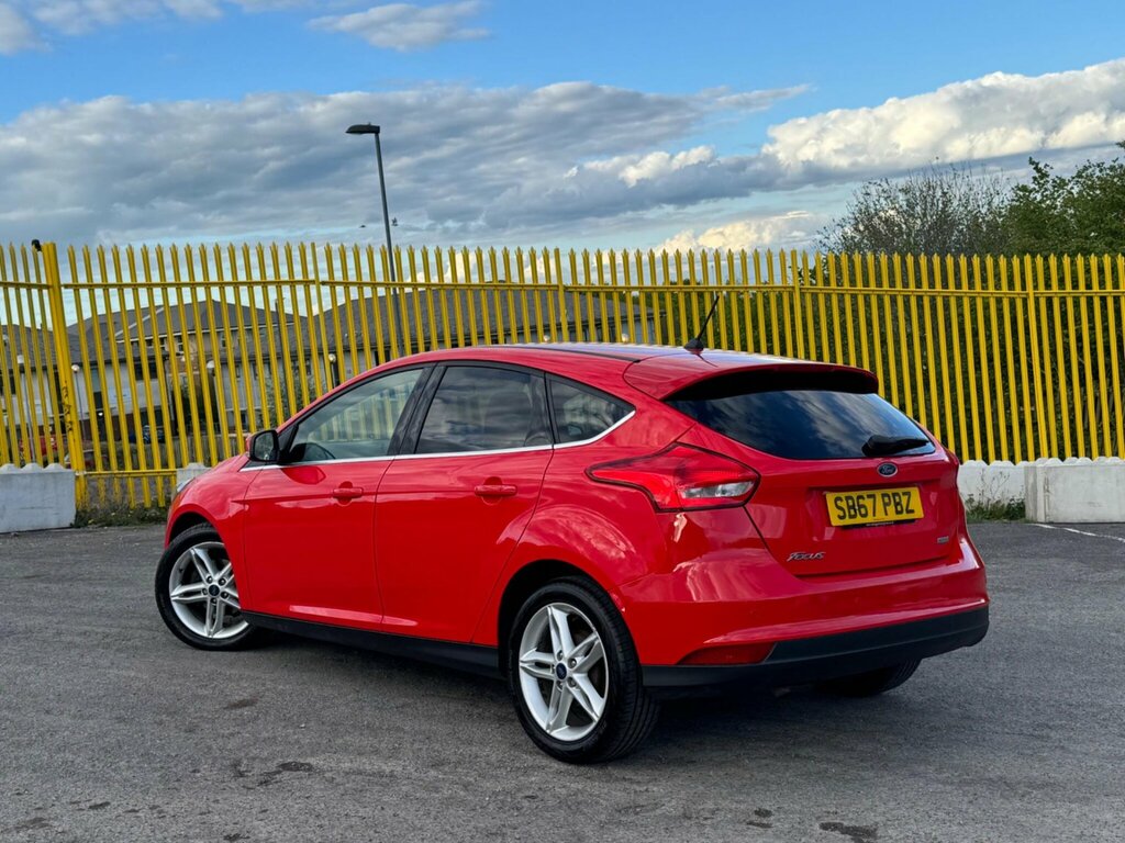 Ford Focus 1.0T Ecoboost Zetec Edition Euro 6 Ss SB67PBZ Red #2