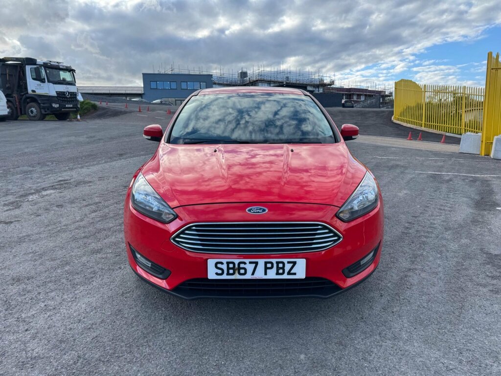 Ford Focus 1.0T Ecoboost Zetec Edition Euro 6 Ss SB67PBZ Red #3