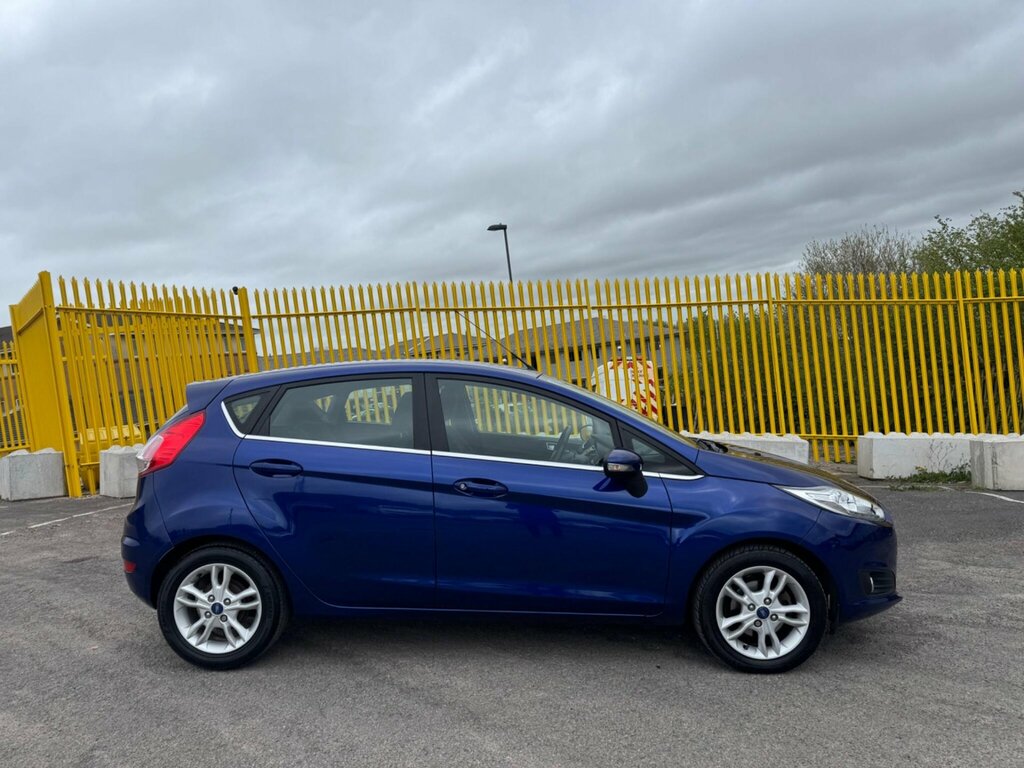 Ford Fiesta 1.0T Ecoboost Zetec Euro 6 Ss HY16EOC Blue #5