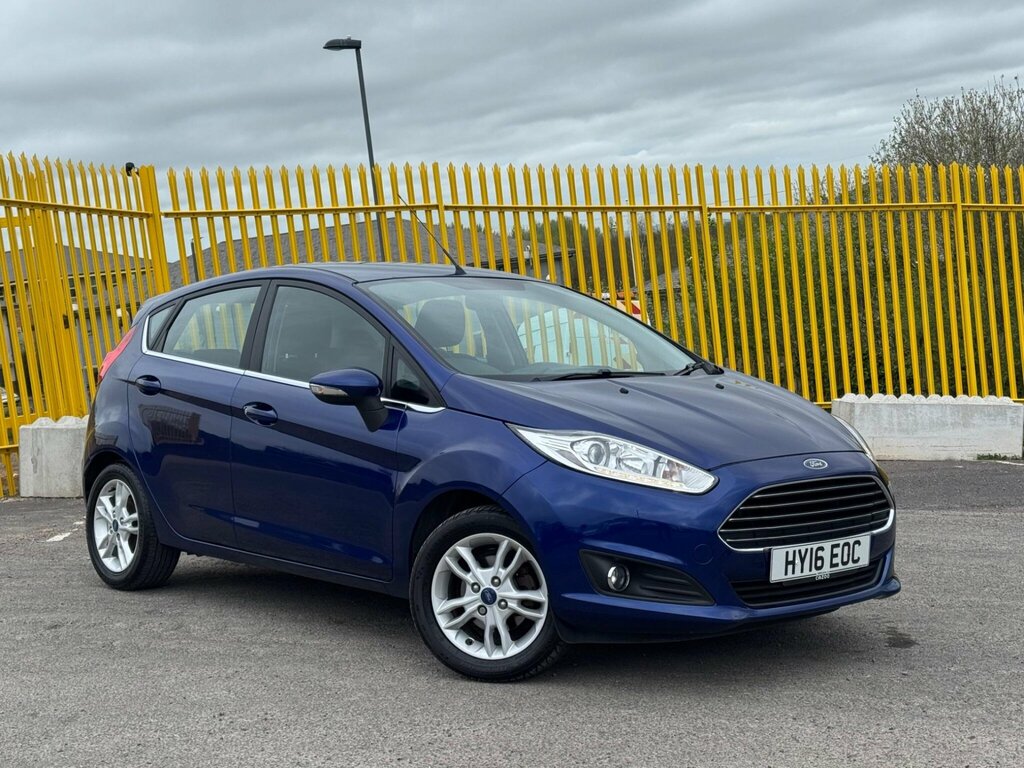 Ford Fiesta 1.0T Ecoboost Zetec Euro 6 Ss Blue