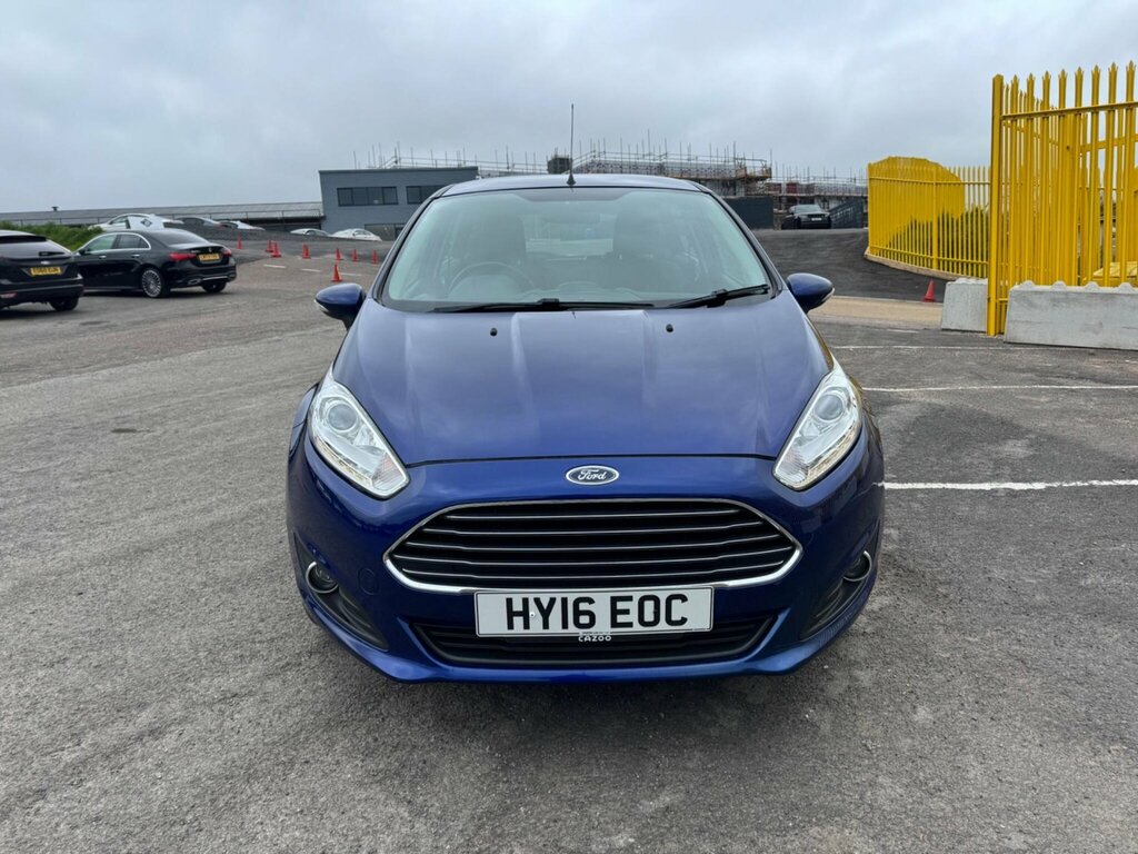Ford Fiesta 1.0T Ecoboost Zetec Euro 6 Ss HY16EOC Blue #3