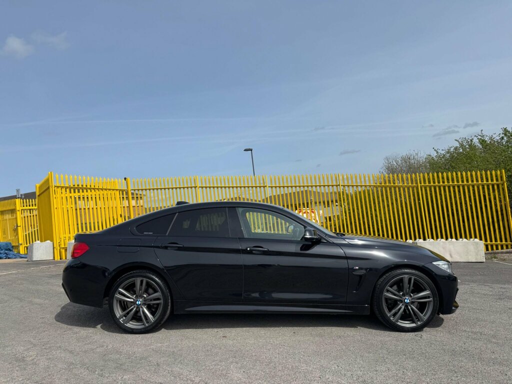 BMW 4 Series Gran Coupe 3.0 430D M Sport Xdrive Euro 6 Ss YJ64TVK Black #5