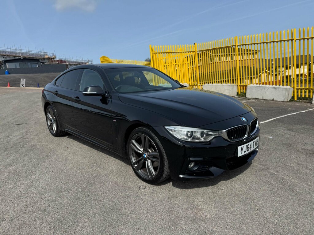 BMW 4 Series Gran Coupe 3.0 430D M Sport Xdrive Euro 6 Ss YJ64TVK Black #6