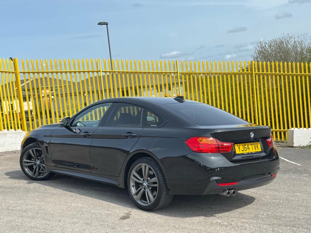BMW 4 Series Gran Coupe 3.0 430D M Sport Xdrive Euro 6 Ss YJ64TVK Black #2
