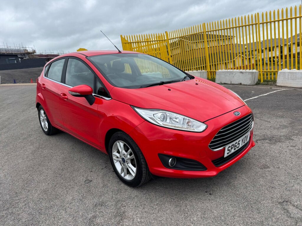 Ford Fiesta 1.0T Ecoboost Zetec Euro 6 Ss SP65YOV Red #4