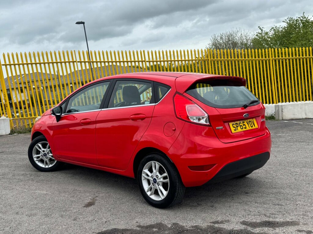 Ford Fiesta 1.0T Ecoboost Zetec Euro 6 Ss SP65YOV Red #2