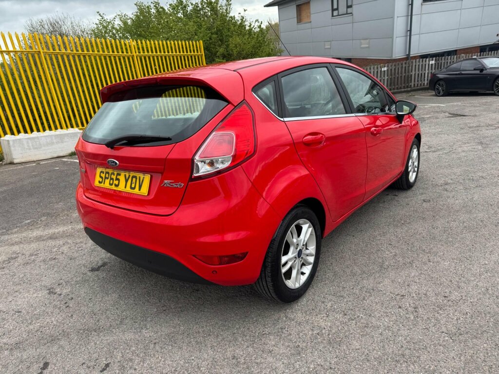 Ford Fiesta 1.0T Ecoboost Zetec Euro 6 Ss SP65YOV Red #6