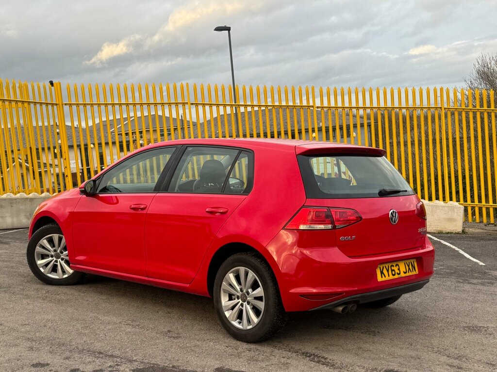 Volkswagen Golf 2.0 Tdi Bluemotion Tech Se Euro 5 Ss KY63JXN Red #2