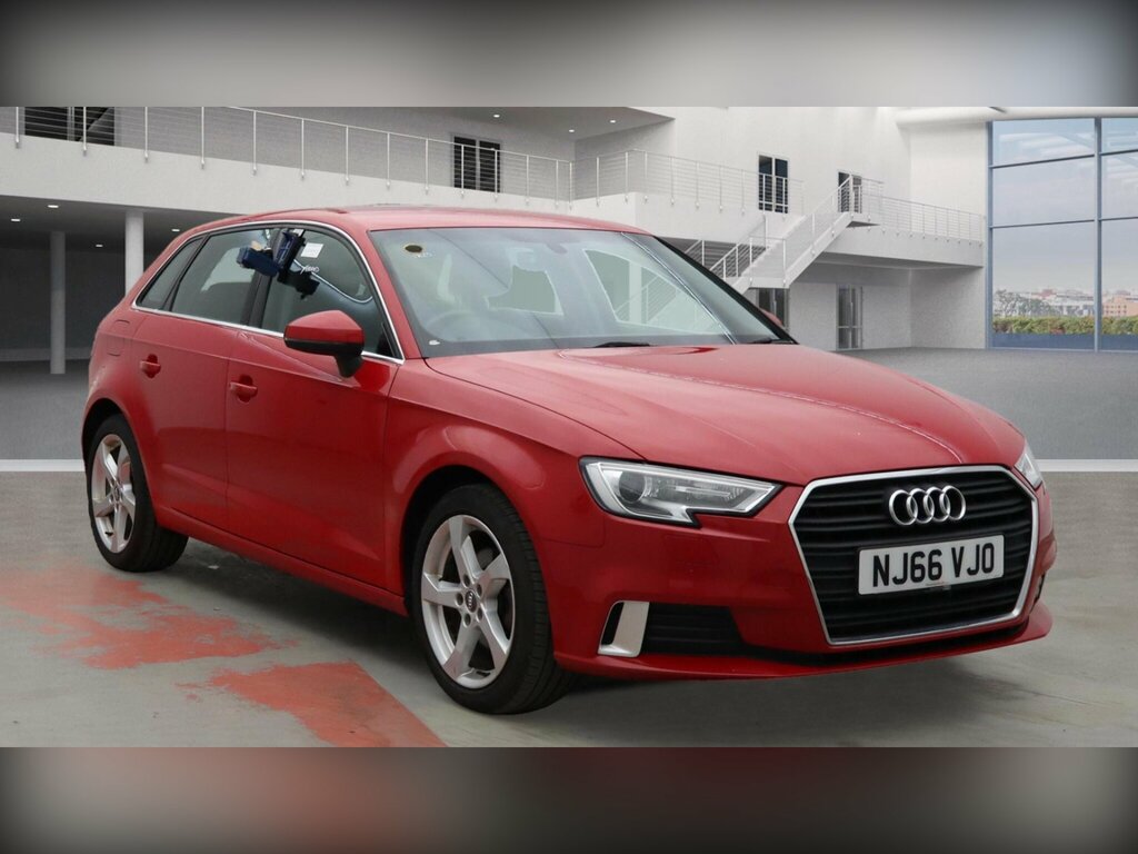 Audi A3 2.0 Tdi Sport Sportback Euro 6 Ss Red