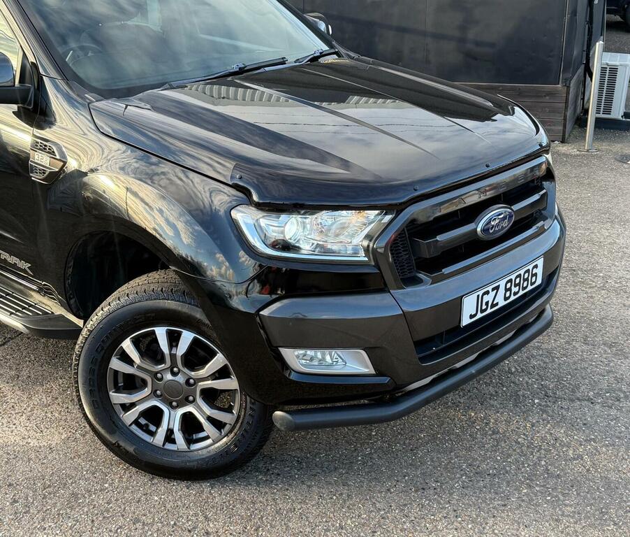 Ford Ranger Pickup 3.2 Tdci Wildtrak 4Wd Euro 6 Ss JGZ8986 Black #4