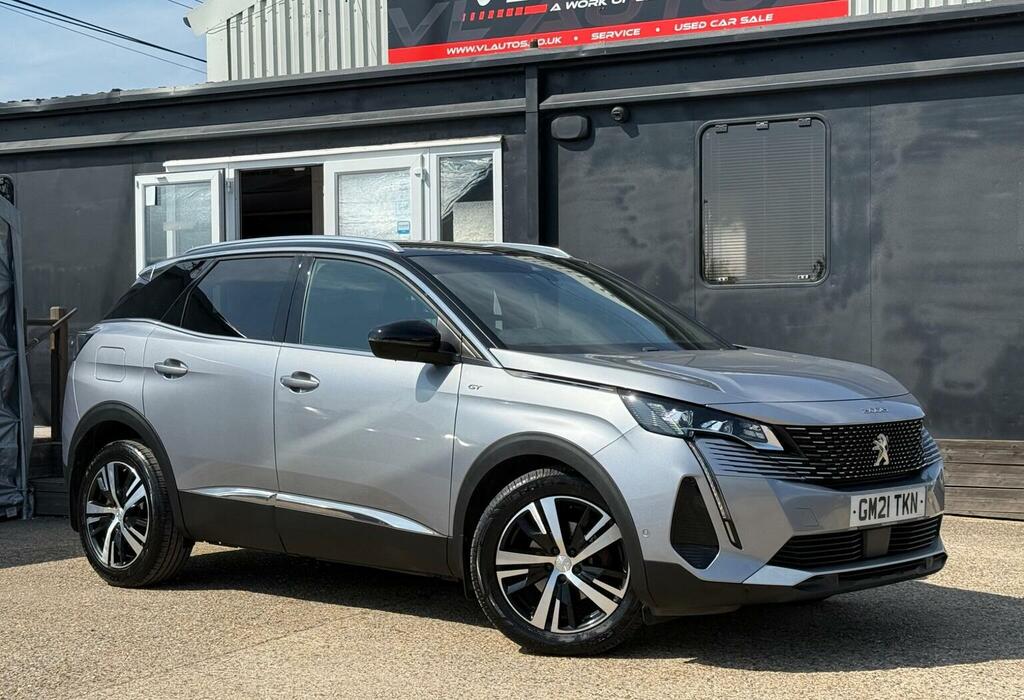 Peugeot 3008 Suv 1.6 Puretech Gt Eat Euro 6 Ss 202121 GM21TKN Grey #2
