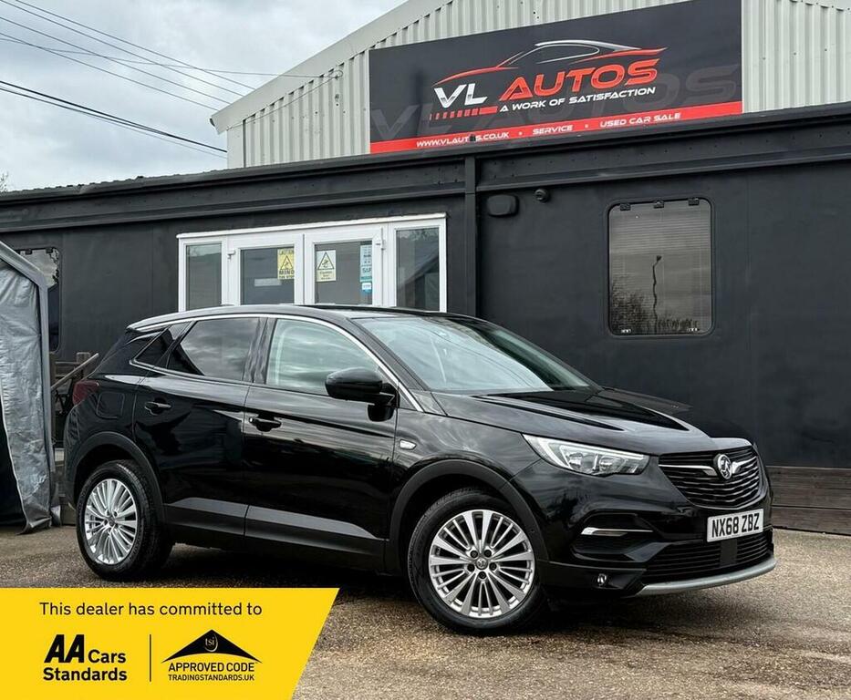 Vauxhall Grandland X Suv 1.6 Turbo D Blueinjection Sport Nav Euro Black