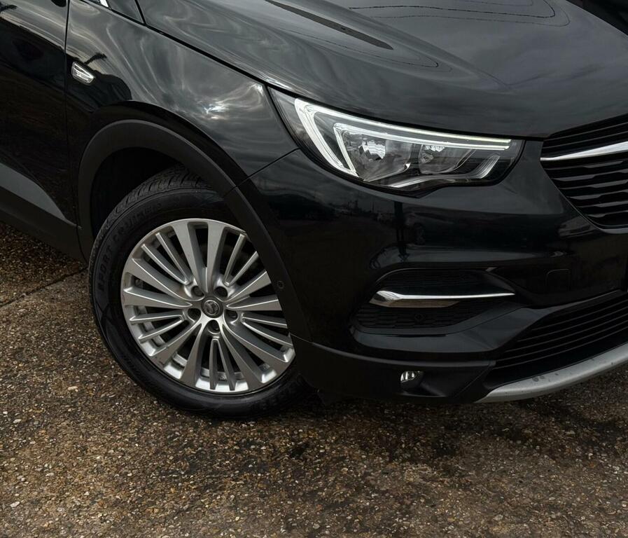 Vauxhall Grandland X Suv 1.6 Turbo D Blueinjection Sport Nav Euro NX68ZBZ Black #6