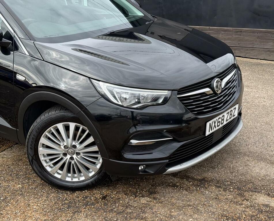 Vauxhall Grandland X Suv 1.6 Turbo D Blueinjection Sport Nav Euro NX68ZBZ Black #5