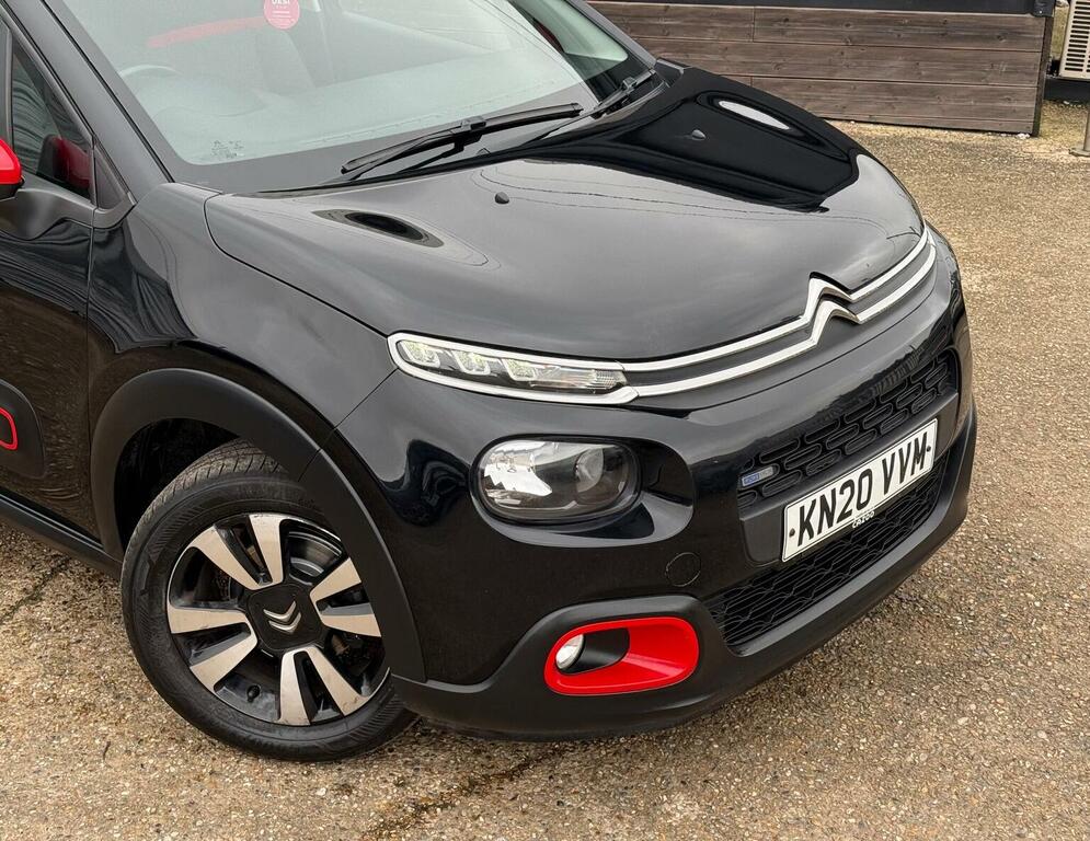 Citroen C3 Hatchback 1.2 Puretech Flair Plus Euro 6 Ss KN20VVM Black #5