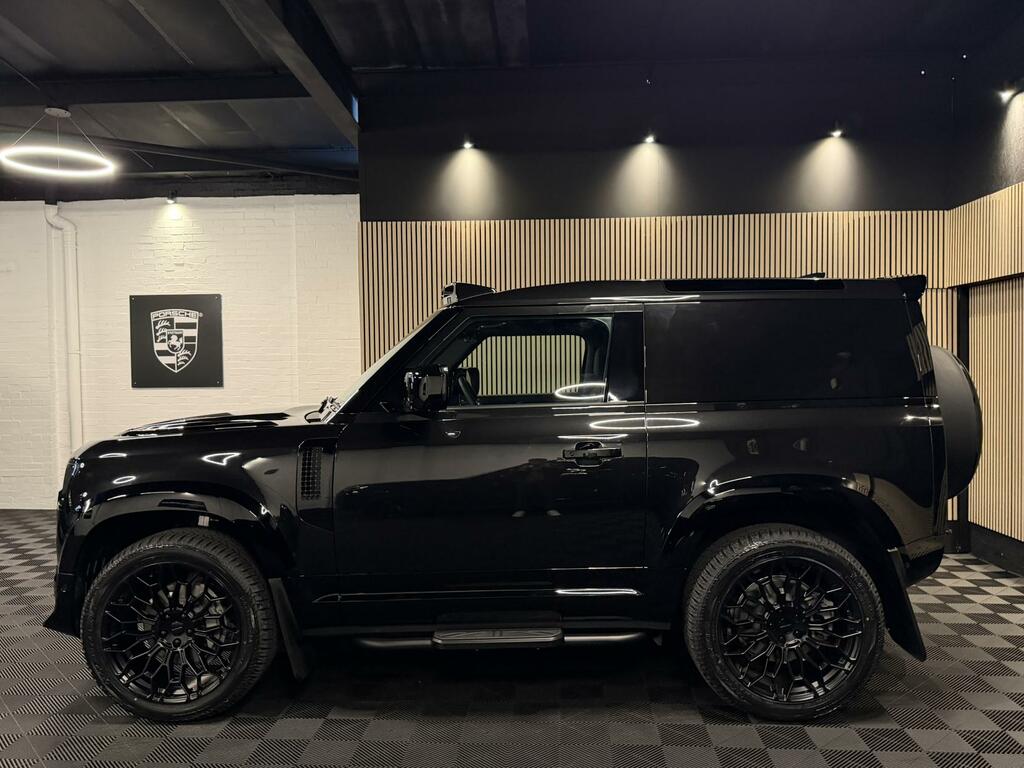 Land Rover Defender 90 3.0 D350 Mhev X-dynamic Hse Hard Top Suv Diese  Black #3
