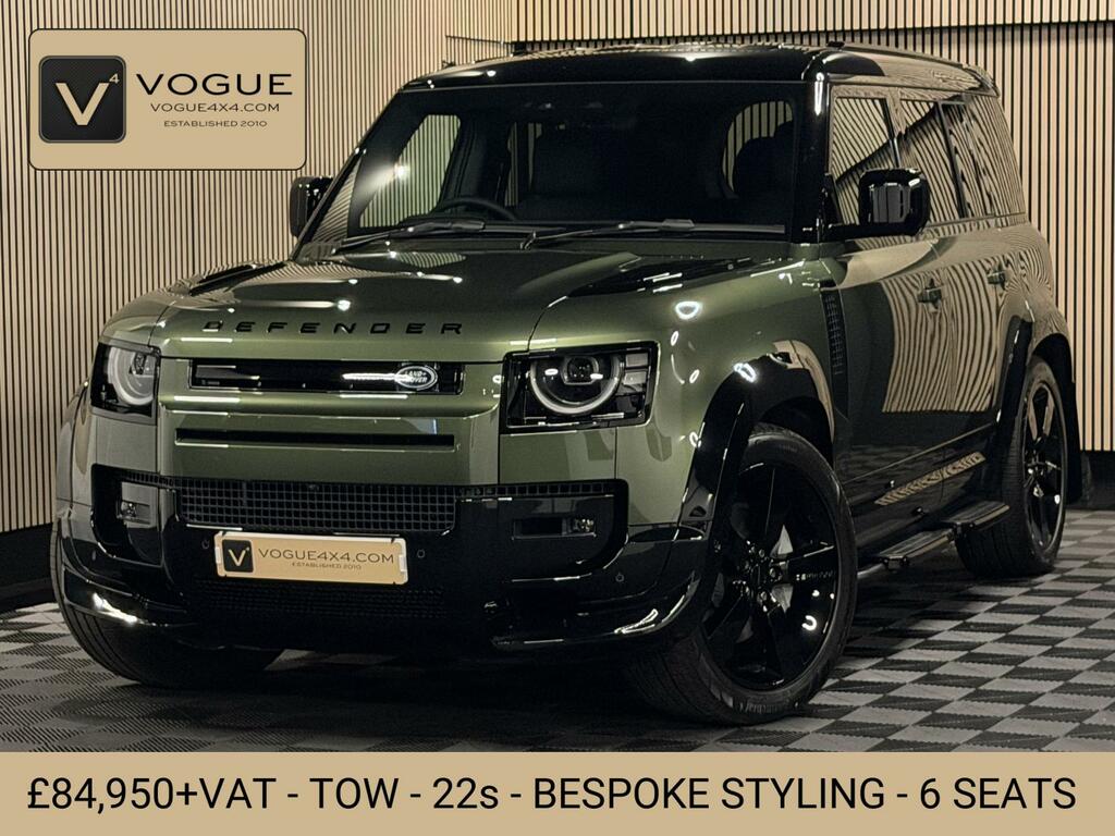 Land Rover Defender 110 3.0 D350 Mhev X-dynamic Hse Hard Top Suv Diese Green