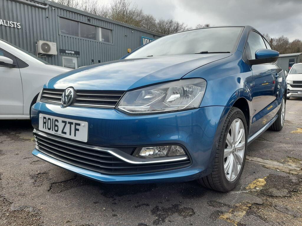 Volkswagen Polo 1.2 Tsi Bluemotion Tech Match Euro 6 Ss RO16ZTF Blue #5
