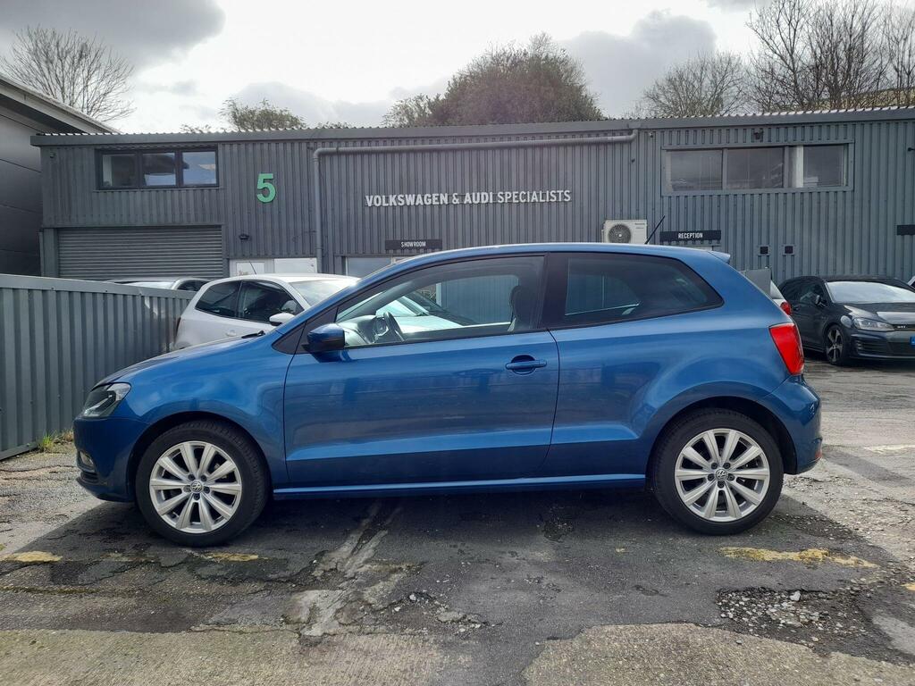 Volkswagen Polo 1.2 Tsi Bluemotion Tech Match Euro 6 Ss RO16ZTF Blue #2
