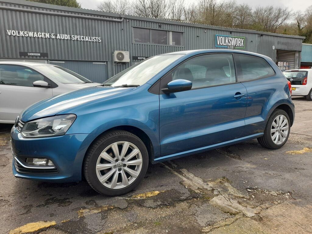 Volkswagen Polo 1.2 Tsi Bluemotion Tech Match Euro 6 Ss Blue