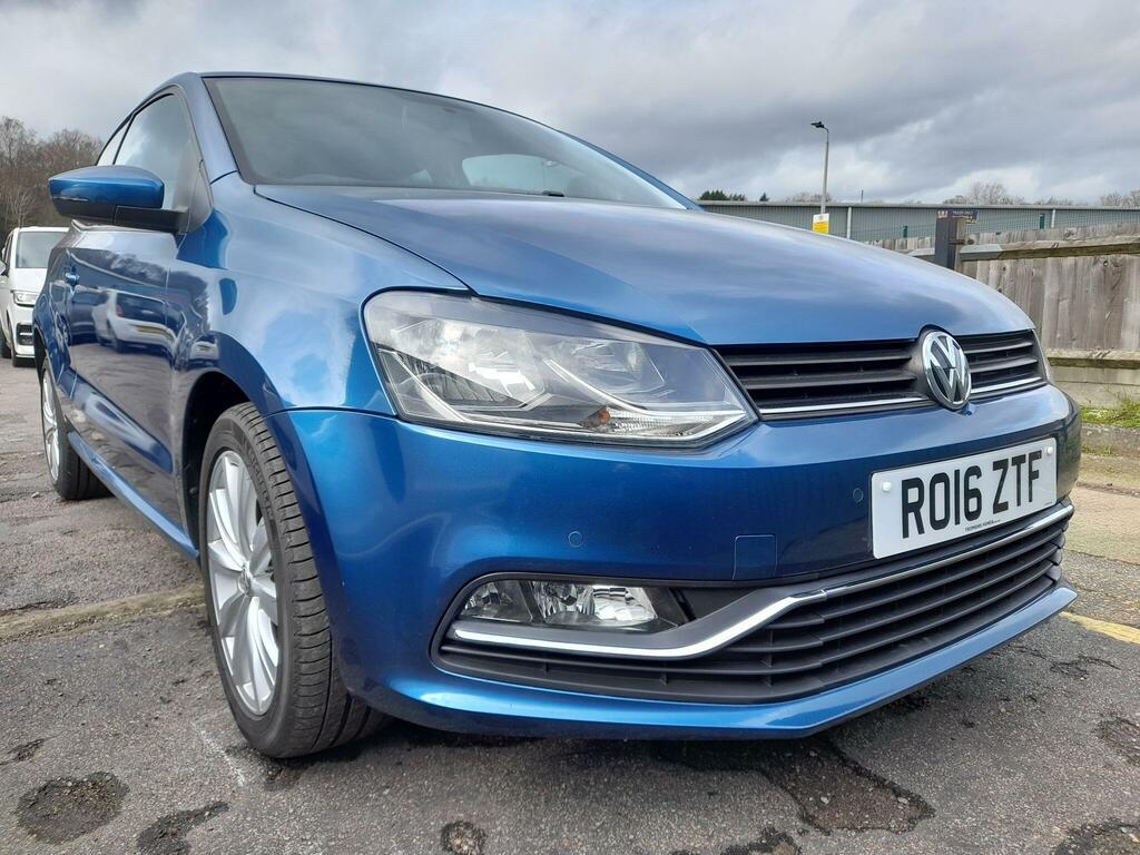 Volkswagen Polo 1.2 Tsi Bluemotion Tech Match Euro 6 Ss RO16ZTF Blue #6