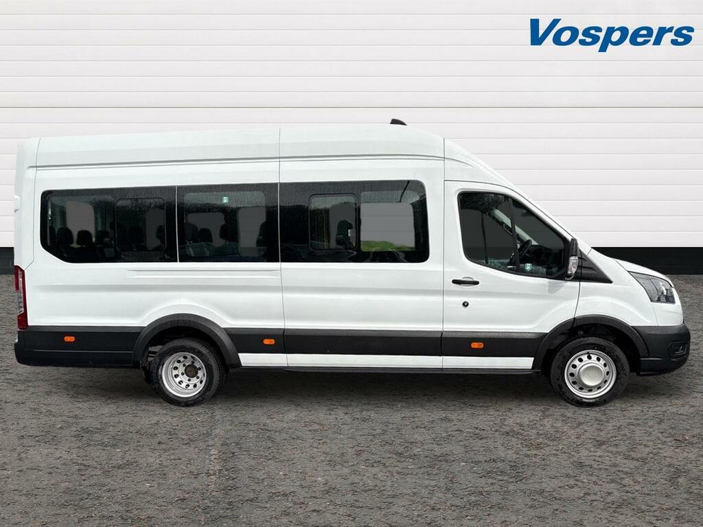 Ford Transit Custom 2.0 Ecoblue 165Ps H3 17 Seater Leader WV73ZNH White #2