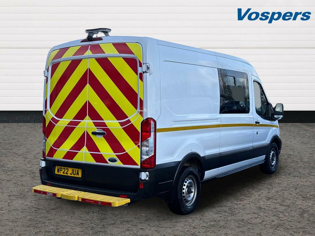 Ford Transit Custom 2.0 Ecoblue 130Ps H2 Leader Van WP22JUA White #3