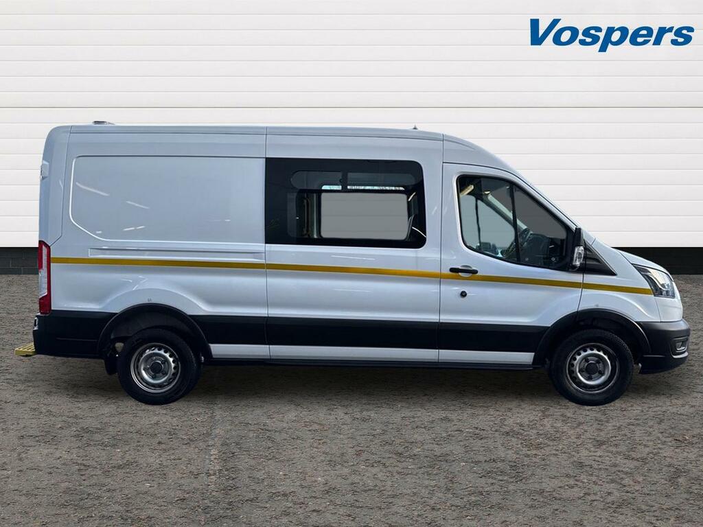Ford Transit Custom 2.0 Ecoblue 130Ps H2 Leader Van WP22JUA White #2