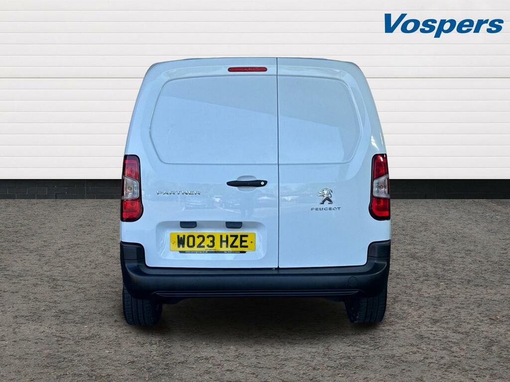Peugeot Partner 1000 1.5 Bluehdi 100 Professional Premium Van WO23HZE White #4
