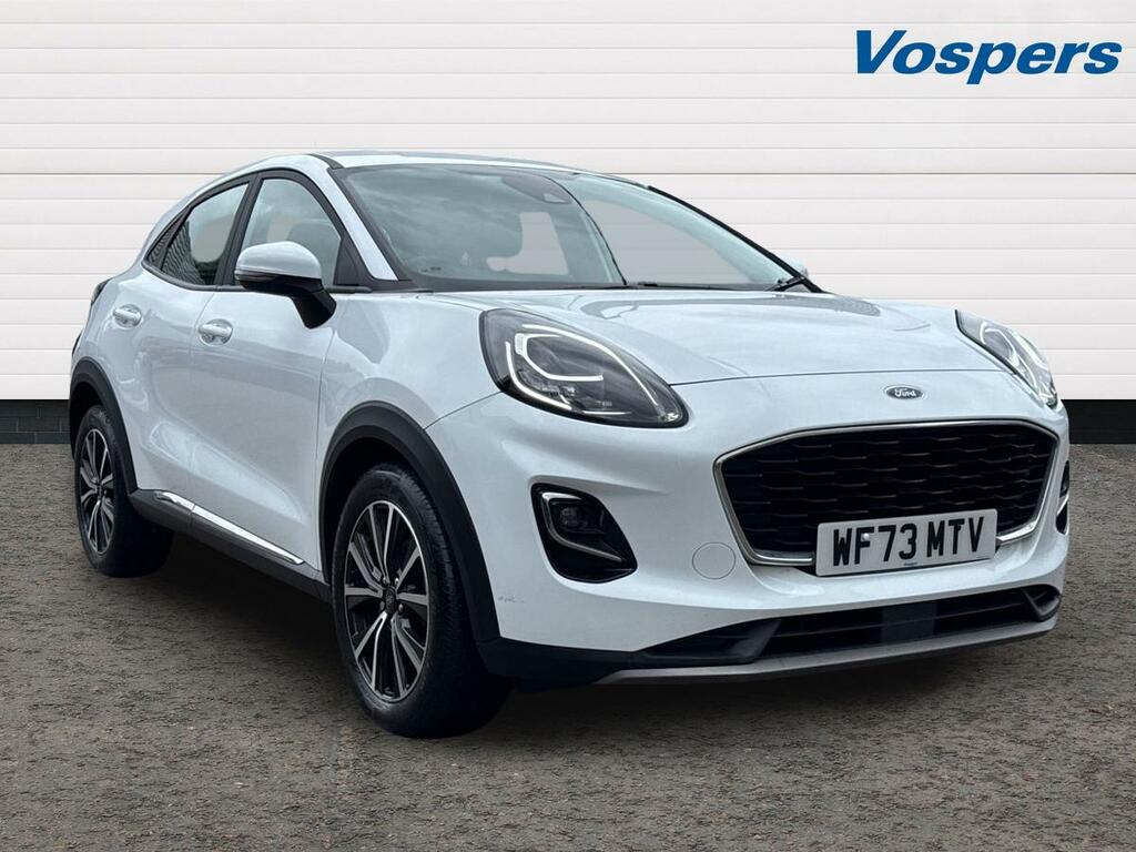 Ford Puma 1.0 Ecoboost Hybrid Mhev Titanium White