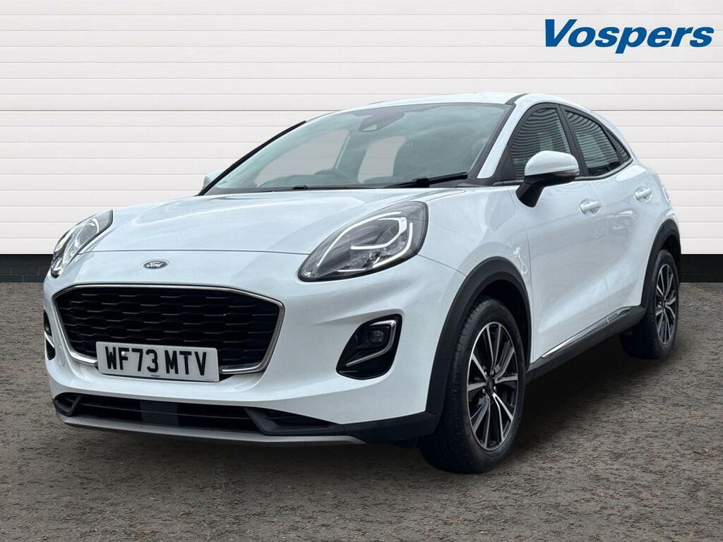 Ford Puma 1.0 Ecoboost Hybrid Mhev Titanium WF73MTV White #3