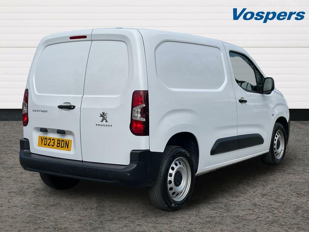 Peugeot Partner 1000 1.5 Bluehdi 100 Professional Premium Van YD23BDN White #3