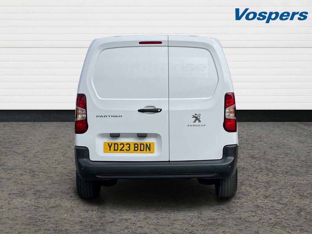 Peugeot Partner 1000 1.5 Bluehdi 100 Professional Premium Van YD23BDN White #4