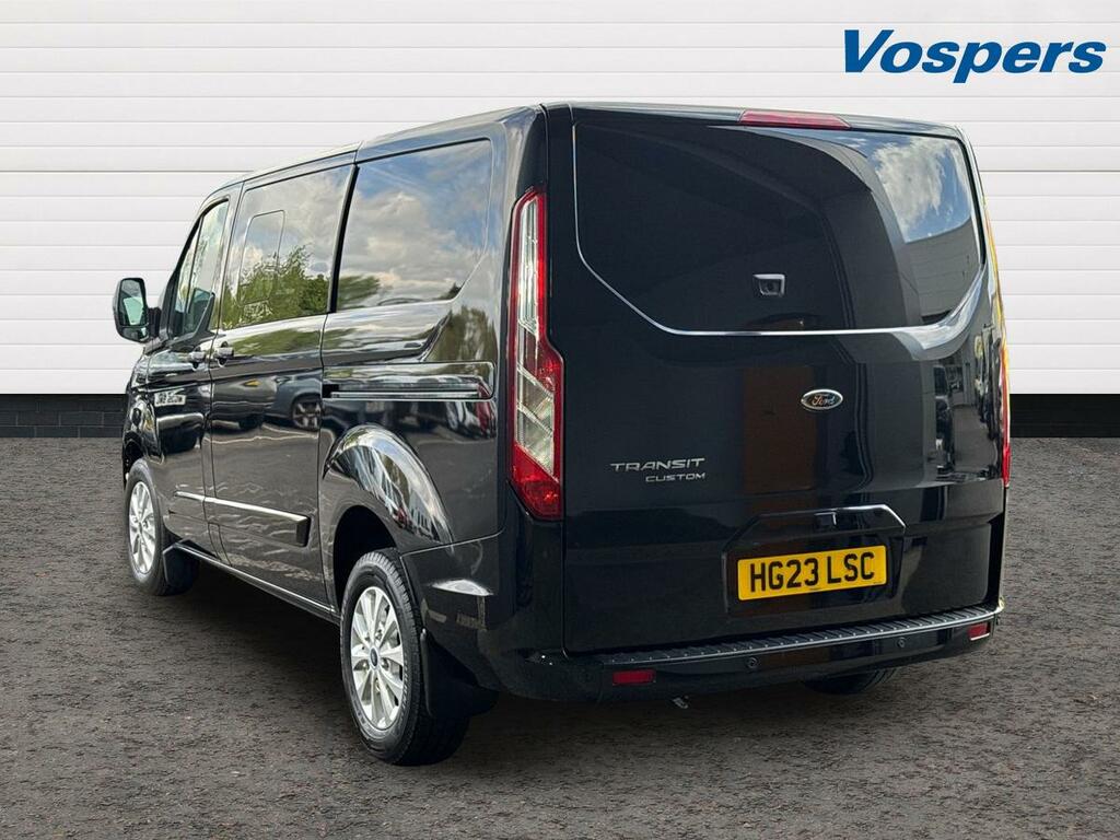 Ford Transit Custom 2.0 Ecoblue 130Ps Low Roof Dcab Limited Van HG23LSC Black #5