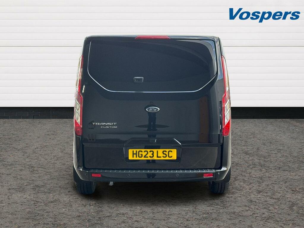 Ford Transit Custom 2.0 Ecoblue 130Ps Low Roof Dcab Limited Van HG23LSC Black #4