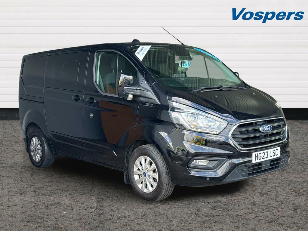 Ford Transit Custom 2.0 Ecoblue 130Ps Low Roof Dcab Limited Van Black