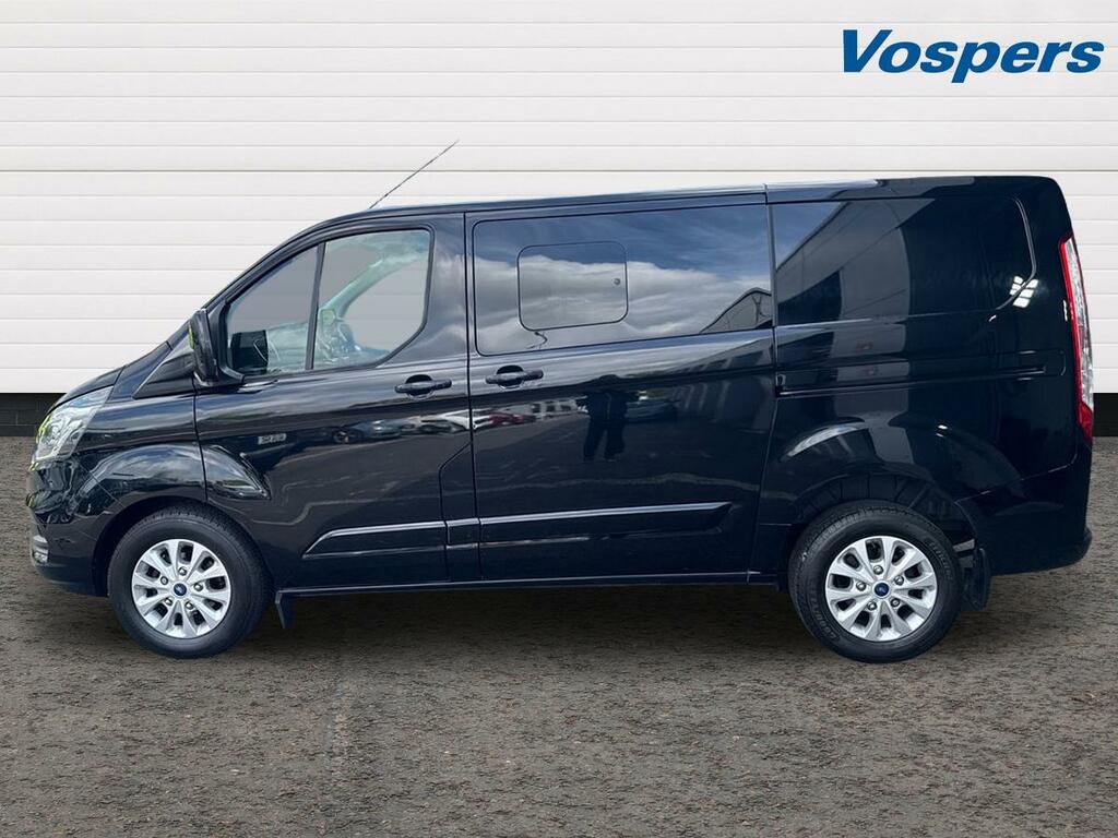 Ford Transit Custom 2.0 Ecoblue 130Ps Low Roof Dcab Limited Van HG23LSC Black #6