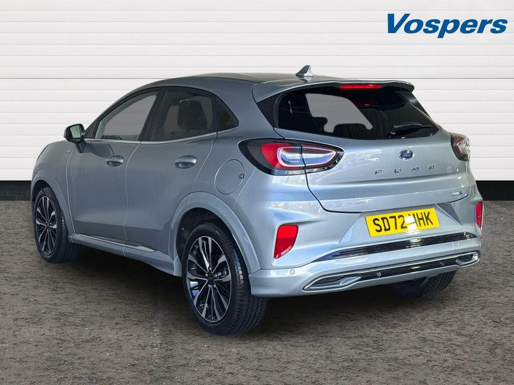 Ford Puma 1.0 Ecoboost Hybrid Mhev 155 St-line Vignale SD72MHK Silver #5